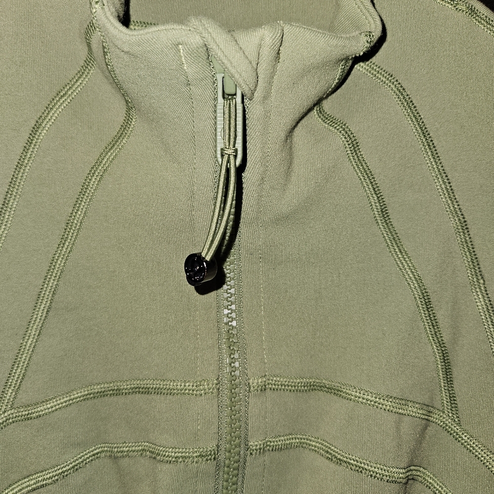 Lululemon Define Green Foliage Jacket